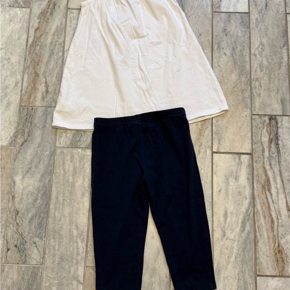 Chelsea's Corner girls size 6 red, white & blue dress & legging set Boutique $58 - Picture 7 of 7